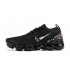 CK0730-188 Kvinnor Air VaporMax Flyknit 3 Svart Skor