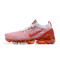 CK0730-188 Kvinnor Air VaporMax Flyknit 3 Rosa Röd Skor 