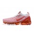 CK0730-188 Kvinnor Air VaporMax Flyknit 3 Rosa Röd Skor 