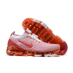 CK0730-188 Kvinnor Air VaporMax Flyknit 3 Rosa Röd Skor 