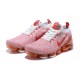 CK0730-188 Kvinnor Air VaporMax Flyknit 3 Rosa Röd Skor