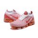 CK0730-188 Kvinnor Air VaporMax Flyknit 3 Rosa Röd Skor