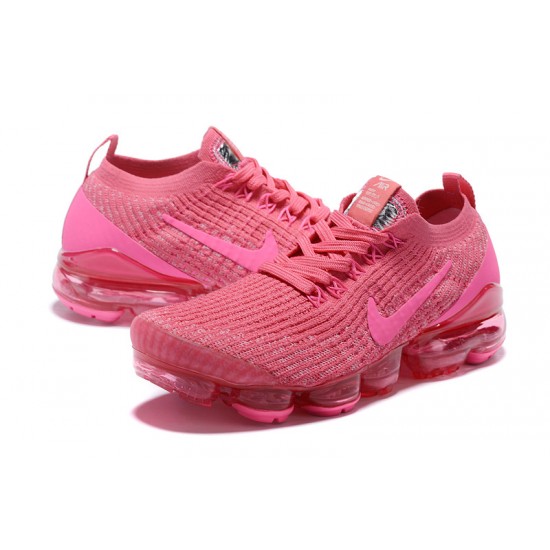 CT1274-600 Kvinnor Air VaporMax Flyknit 3 Rosa Skor