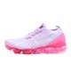 AJ6910-005 Kvinnor Air VaporMax Flyknit 3 Vit Rosa Skor