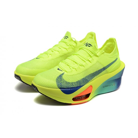 Kvinnor/Män Air Zoom Alphafly NEXT 3 Neongreen Skor