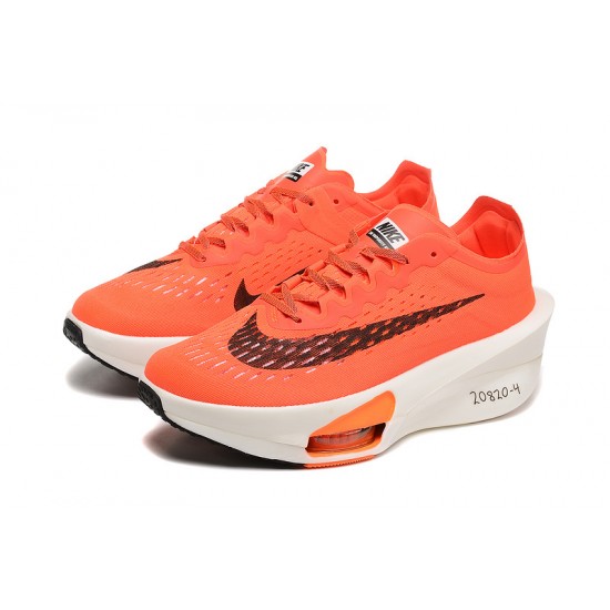 Kvinnor/Män Air Zoom Alphafly NEXT 3 Orange Vit Skor