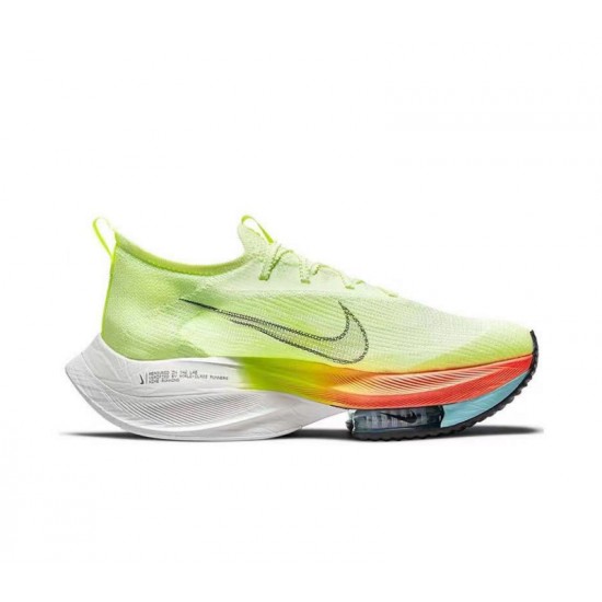 Män Air Zoom Alphafly Next 2 Grön Vit Skor