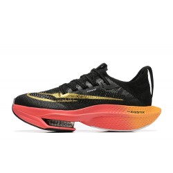 Män Air Zoom Alphafly Next 2 Svart Guld Skor 