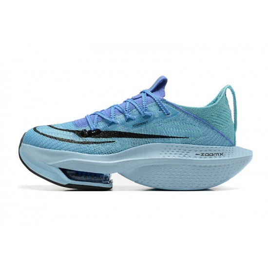 Kvinnor/Män Air Zoom Alphafly Next 2 Blå Skor