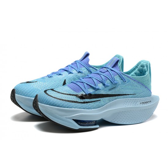 Kvinnor/Män Air Zoom Alphafly Next 2 Blå Skor