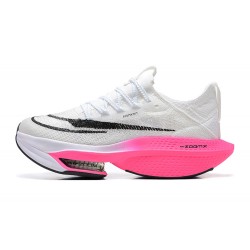 Kvinnor/Män Air Zoom Alphafly Next 2 Vit Rosa Skor 