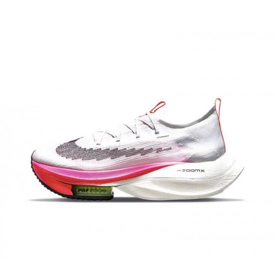 Kvinnor/Män Air Zoom Alphafly Next 2 Vit and Rosa Skor