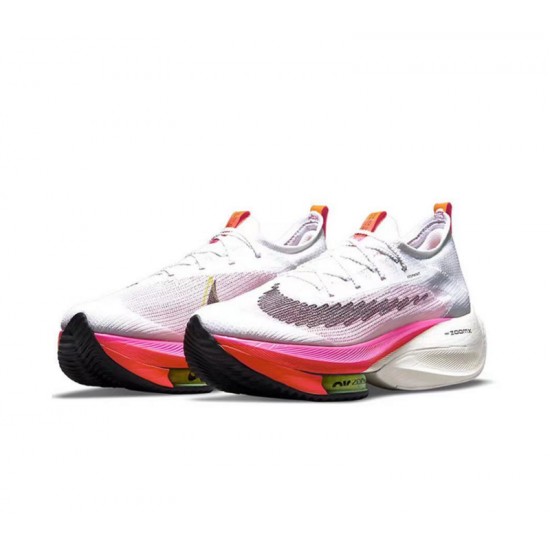 Kvinnor/Män Air Zoom Alphafly Next 2 Vit and Rosa Skor