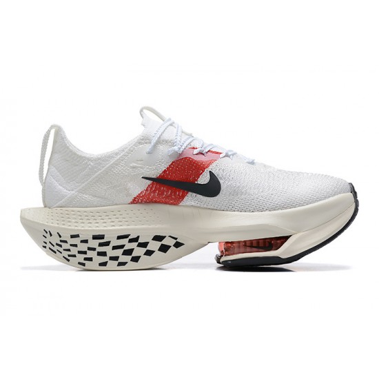 Kvinnor/Män Air Zoom Alphafly Next 2 Vit and Röd Skor