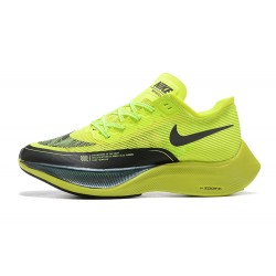 Män ZomX VaporFly NEXT Chartreuse Svart Skor 