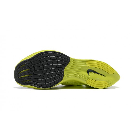 Män ZomX VaporFly NEXT Chartreuse Svart Skor