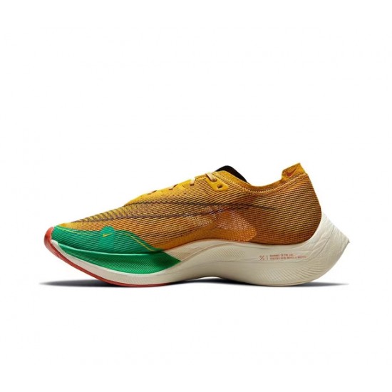 Män ZomX VaporFly NEXT Gul Grön Skor