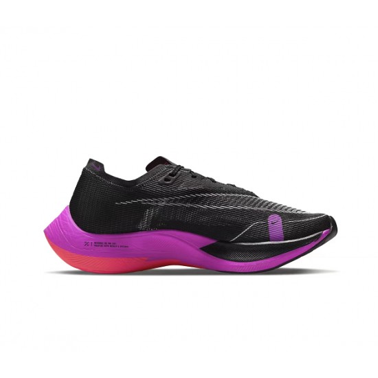 Kvinnor/Män ZomX VaporFly NEXT Svart Lila Skor