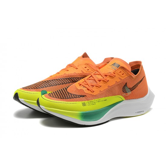 Kvinnor/Män ZomX VaporFly NEXT Orange Vit Skor