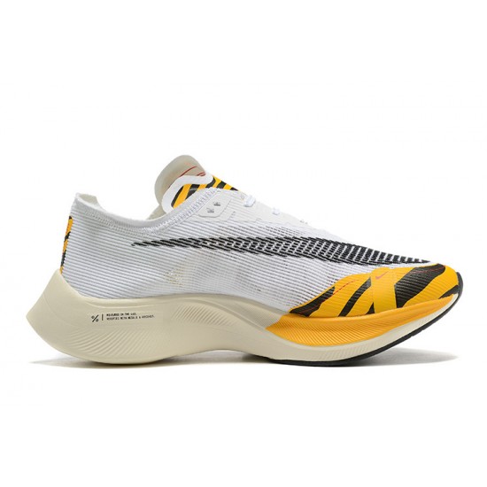 Kvinnor/Män ZomX VaporFly NEXT Vit Orange Skor