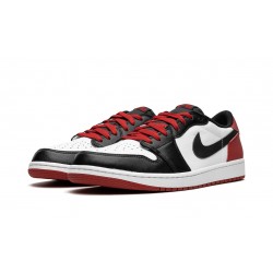 Nike Air Jordan 1 Low OG Herr Black Toe 2023 CZ0790-106 Skor