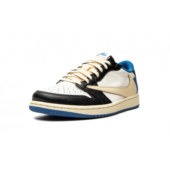 Nike Air Jordan 1 Low OG Travis Scott - Fragment Herre DM7866-140 sko